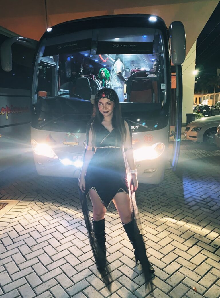 Final destination: Halloween party bus