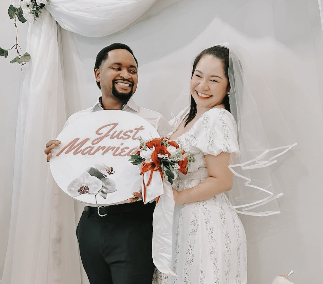 We got married!