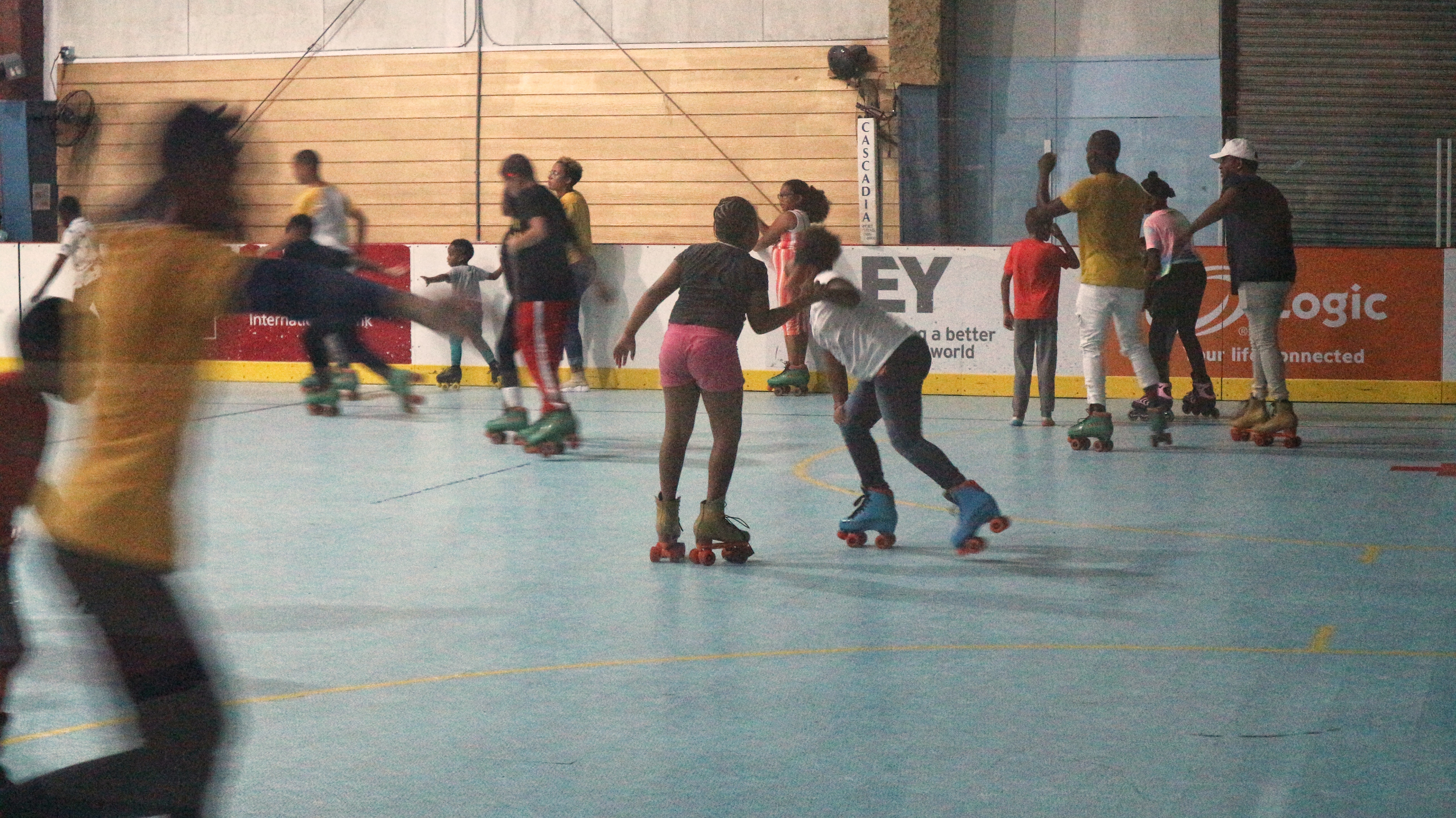 Cayman islands roller skating king's sports centre